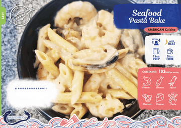 SEAFOOD PASTA BAKE